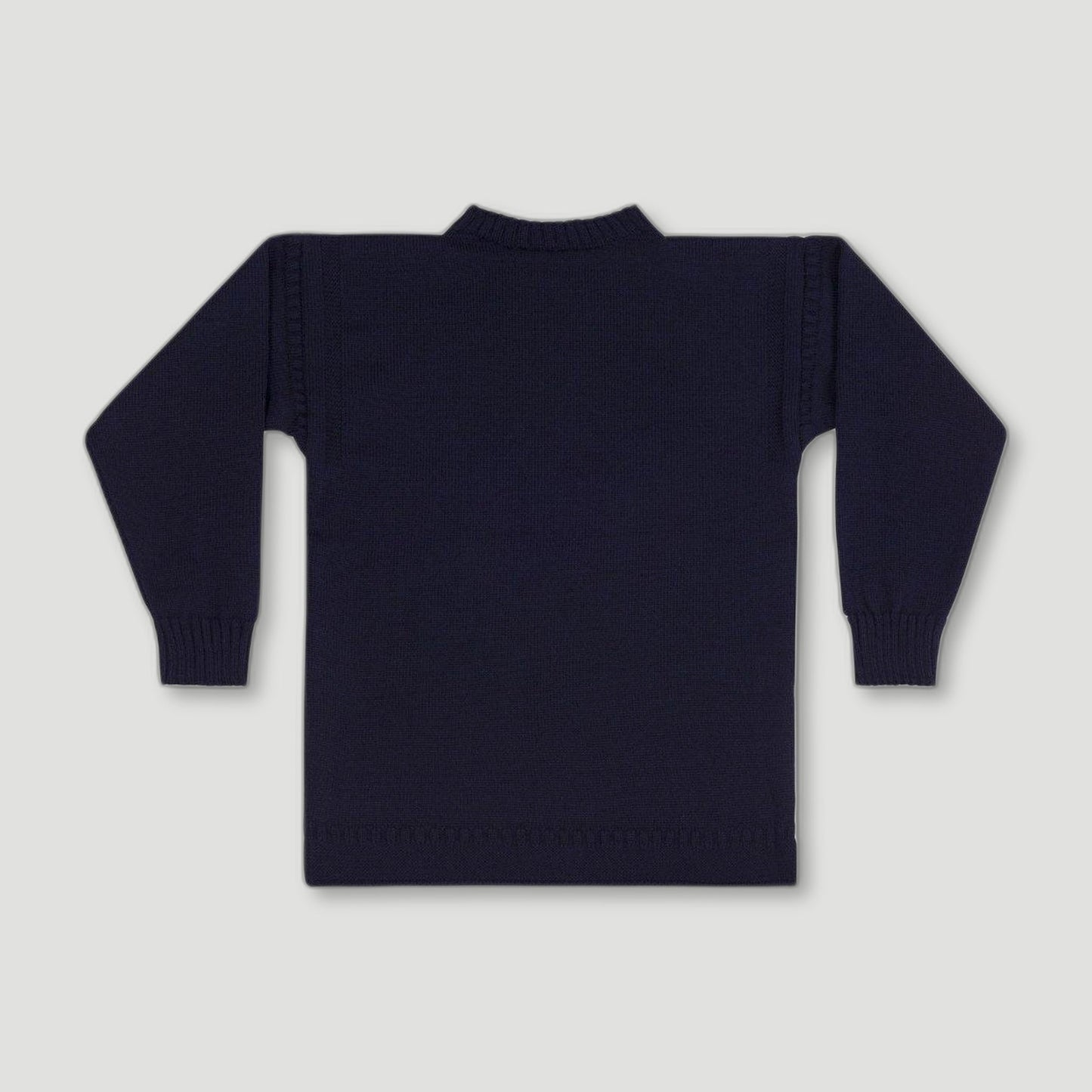 NAVY TRADITIONAL GUERNSEY JUMPER