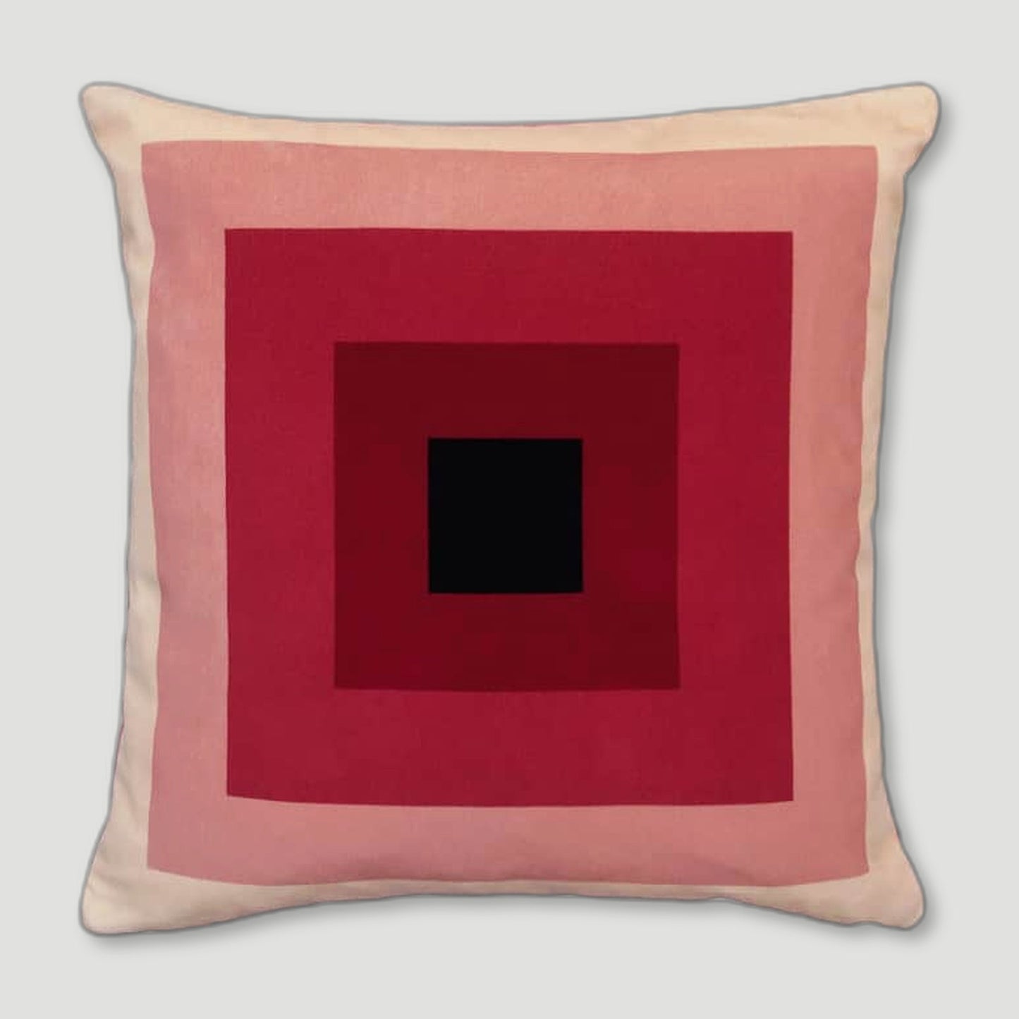 Front view of Nell Pink Cushion from One Nine Eight Five - British Made Homeware