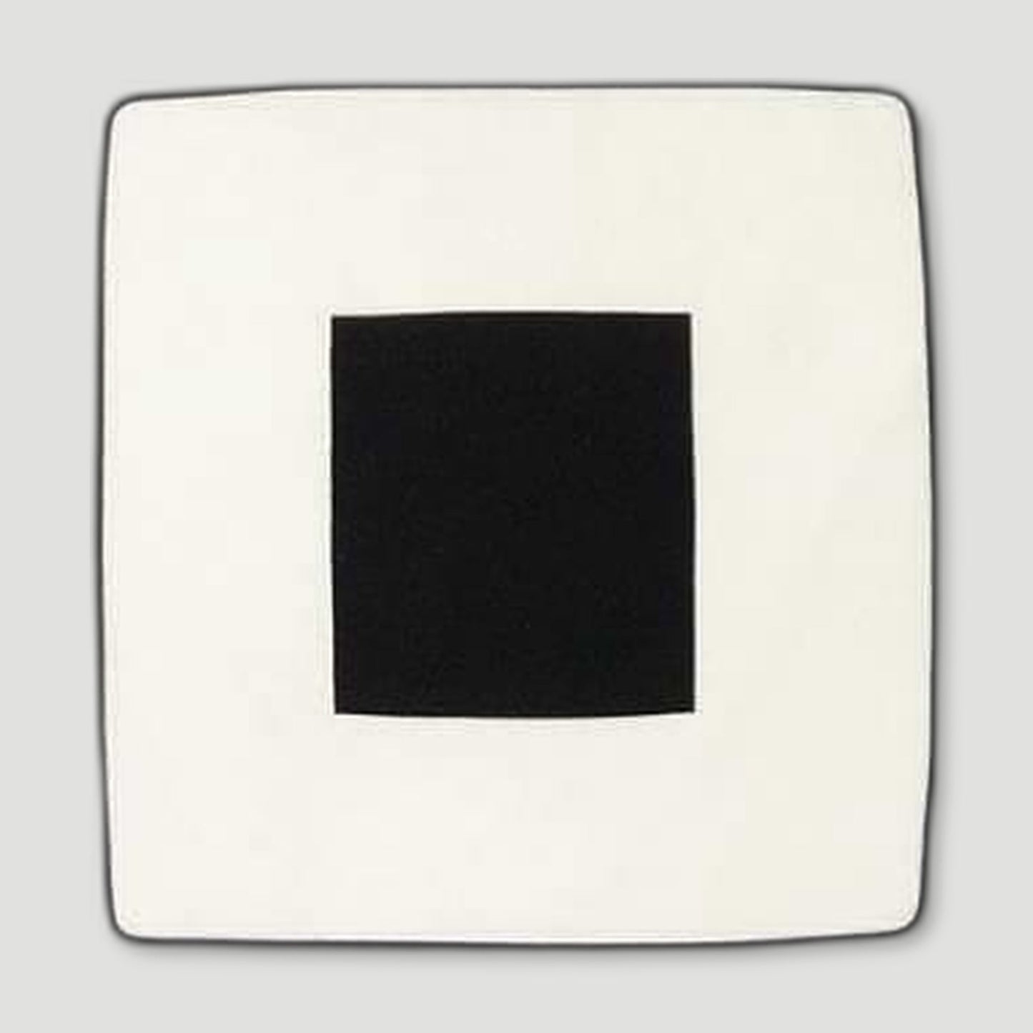 Front view of Nola Linen Cushion - Black from One Nine Eight Five - British Made Homeware