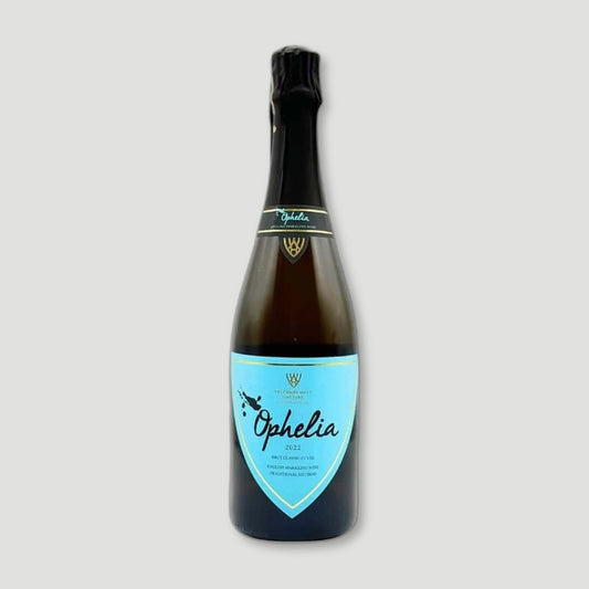 Ophelia Classic Cuvee 2022 English Sparkling Wine from Welcombe Hills Vineyard - British Made Sparkling Wine