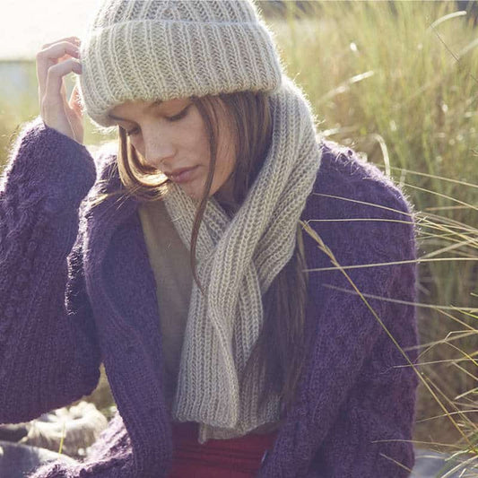 Orange and Grey Beanie
