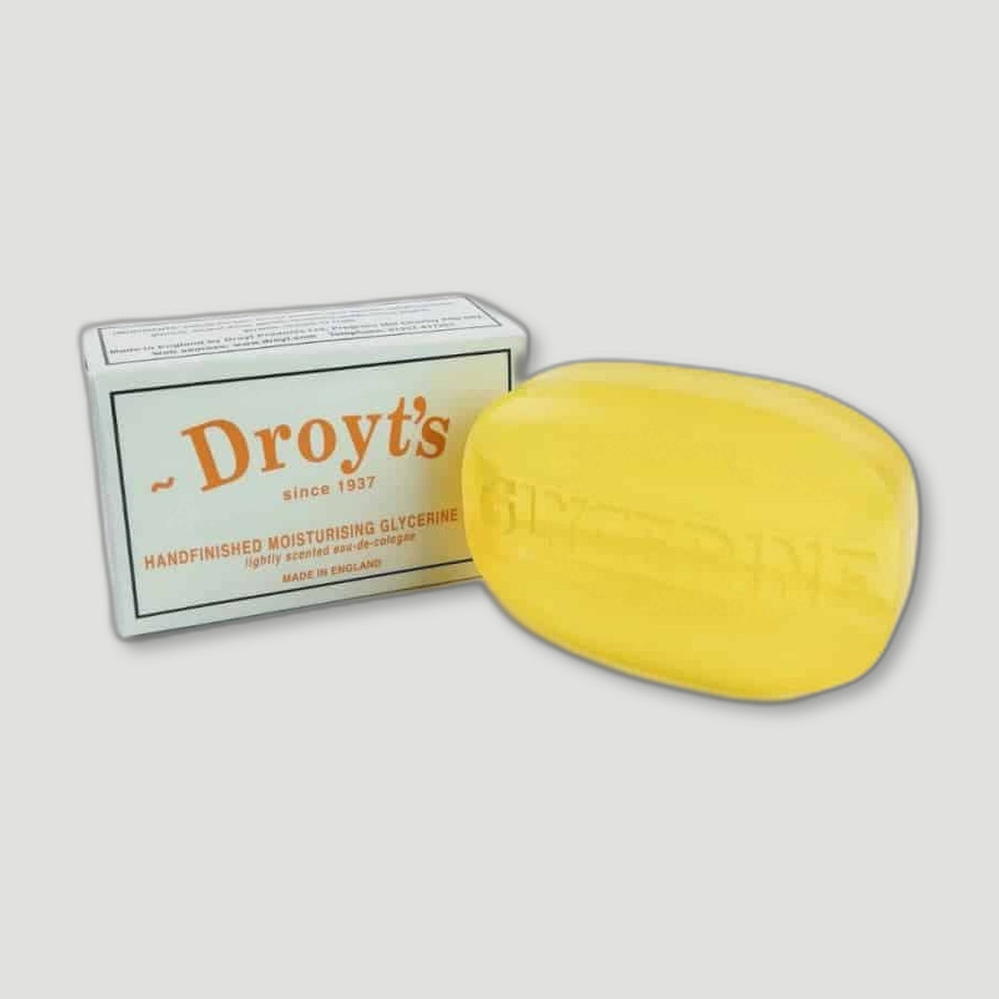 Original Eau De Cologne Glycerine Soap (pack of 10) from Droyt's Soap - British Made Soap
