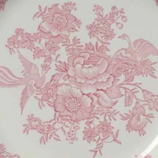 Pink Asiatic Pheasants 3 Tier Cake Stand