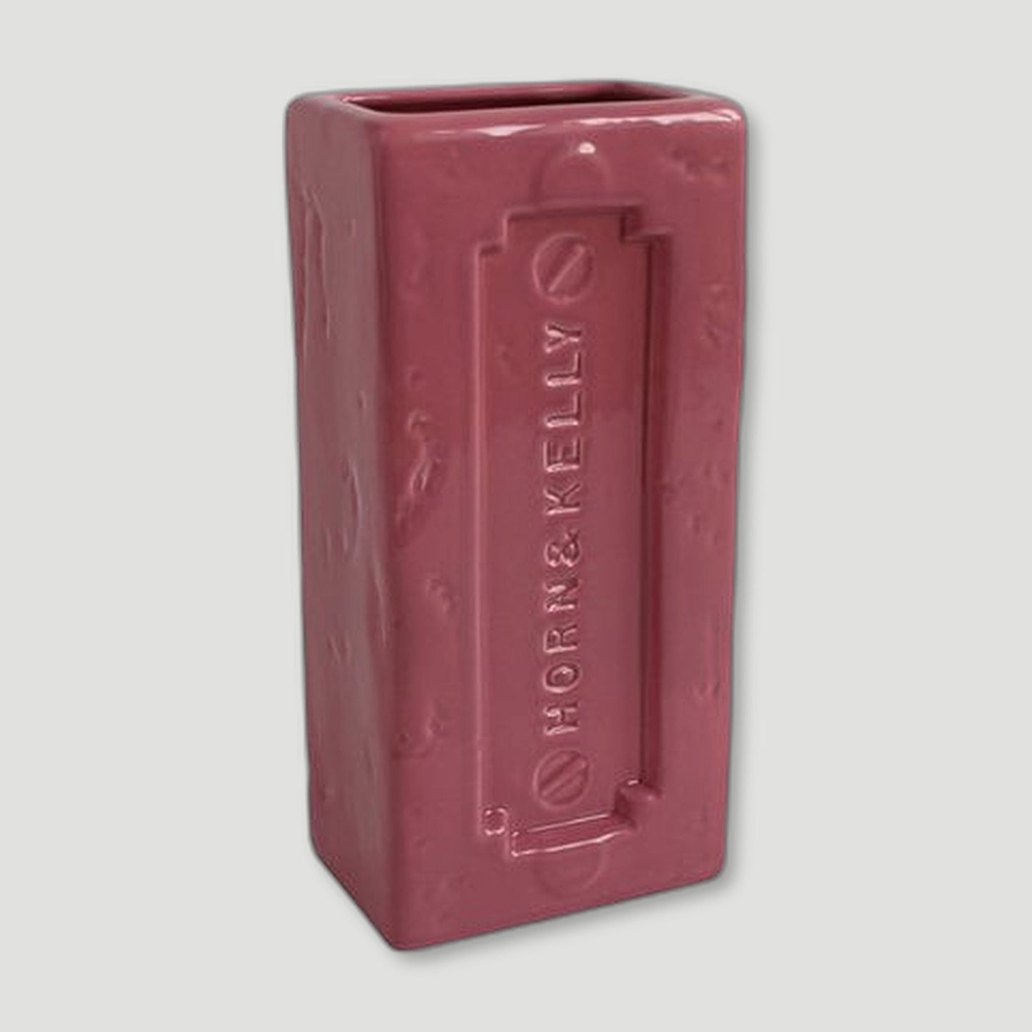 Pink Liverpool Brick Vase