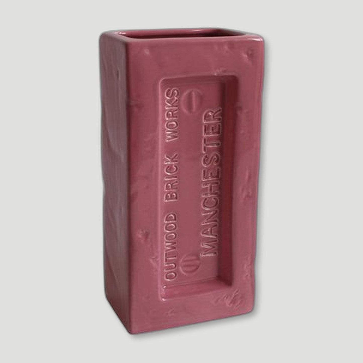 Pink Manchester Brick Vase