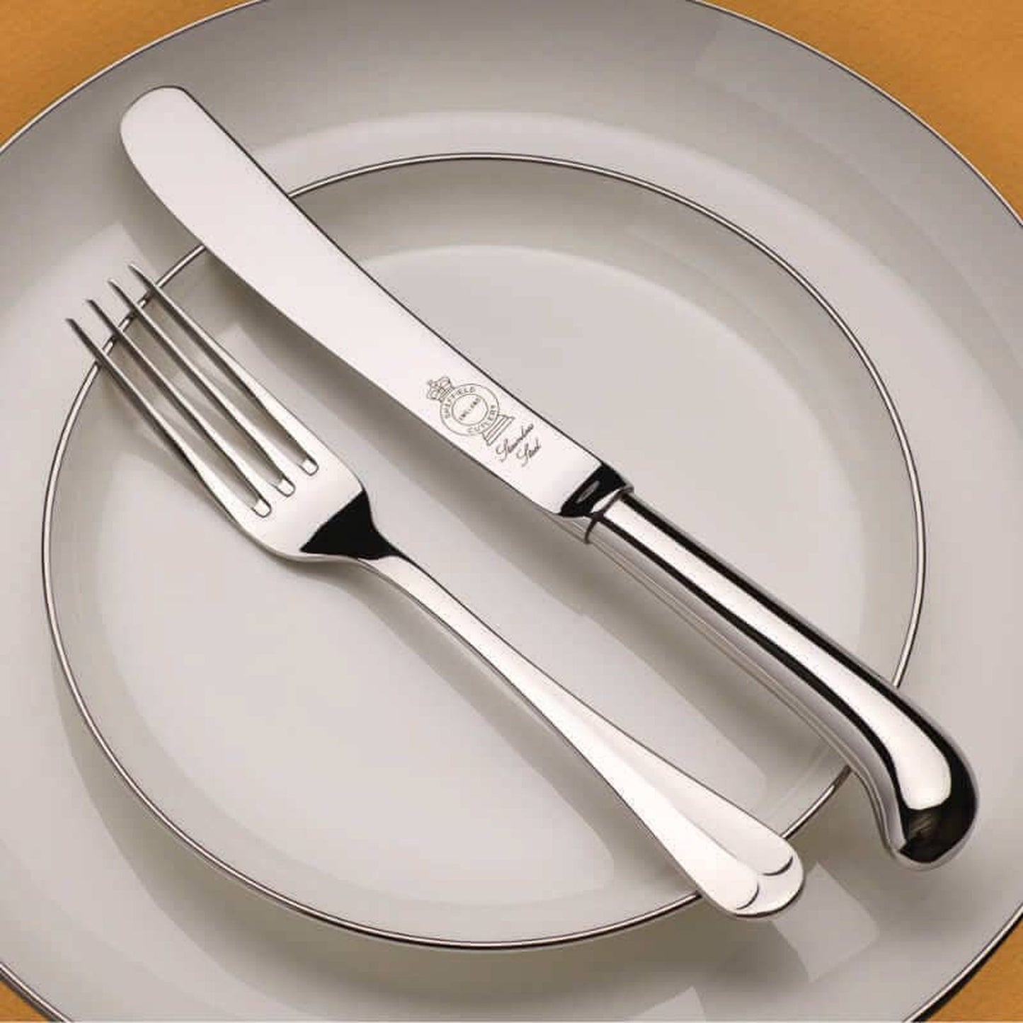 Pistol Rattail Stainless Steel Cutlery
