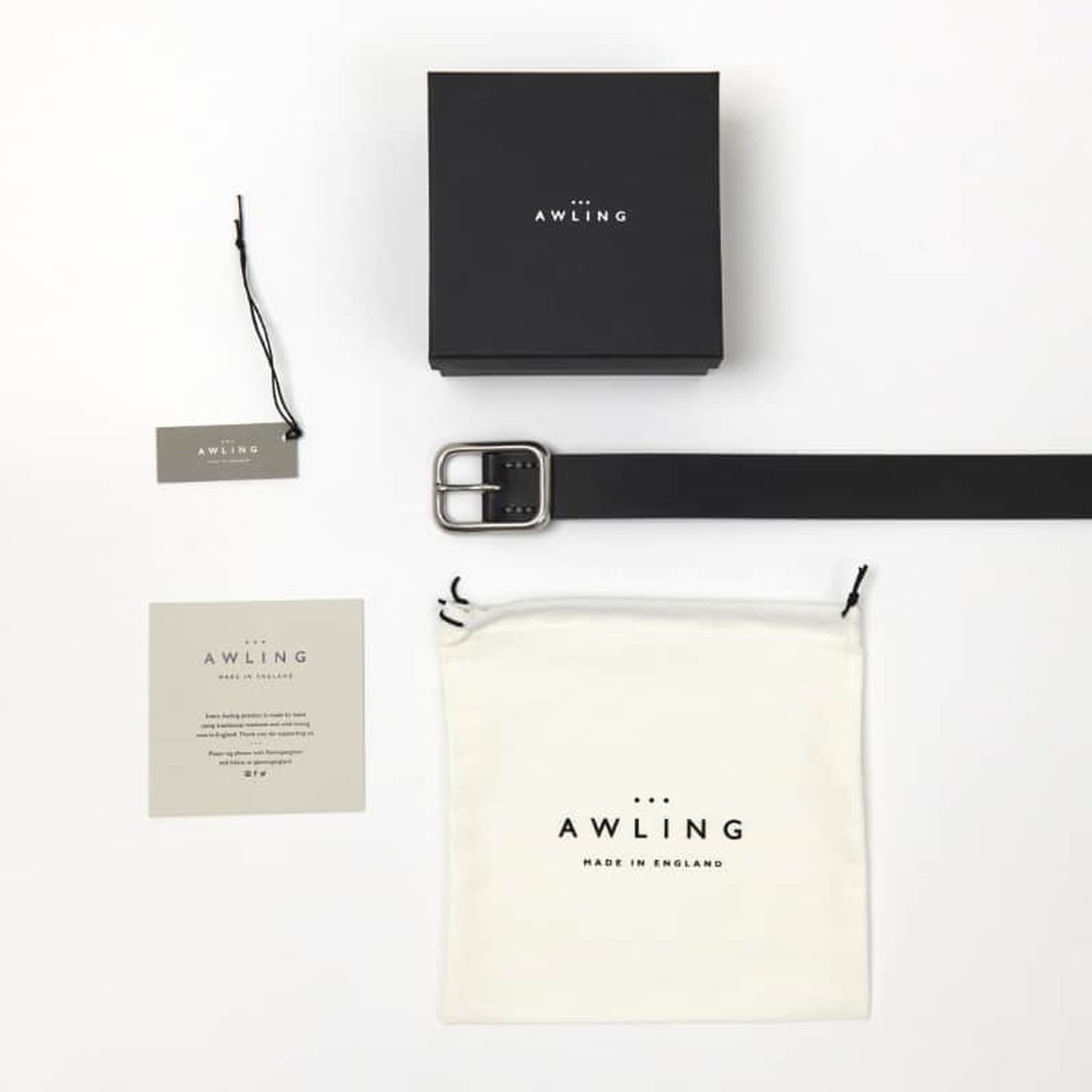 Pitch Black Pewter Pavilion Belt