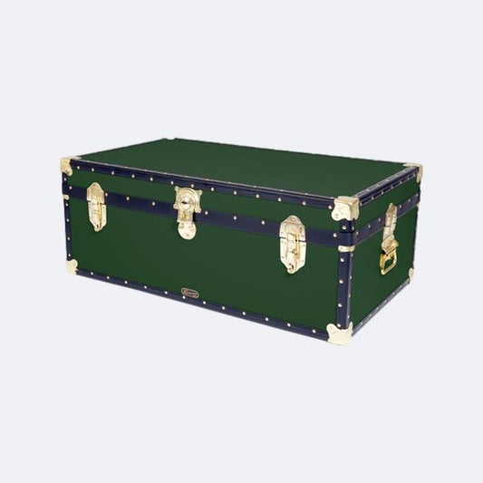 Racing Green Steamer Trunk