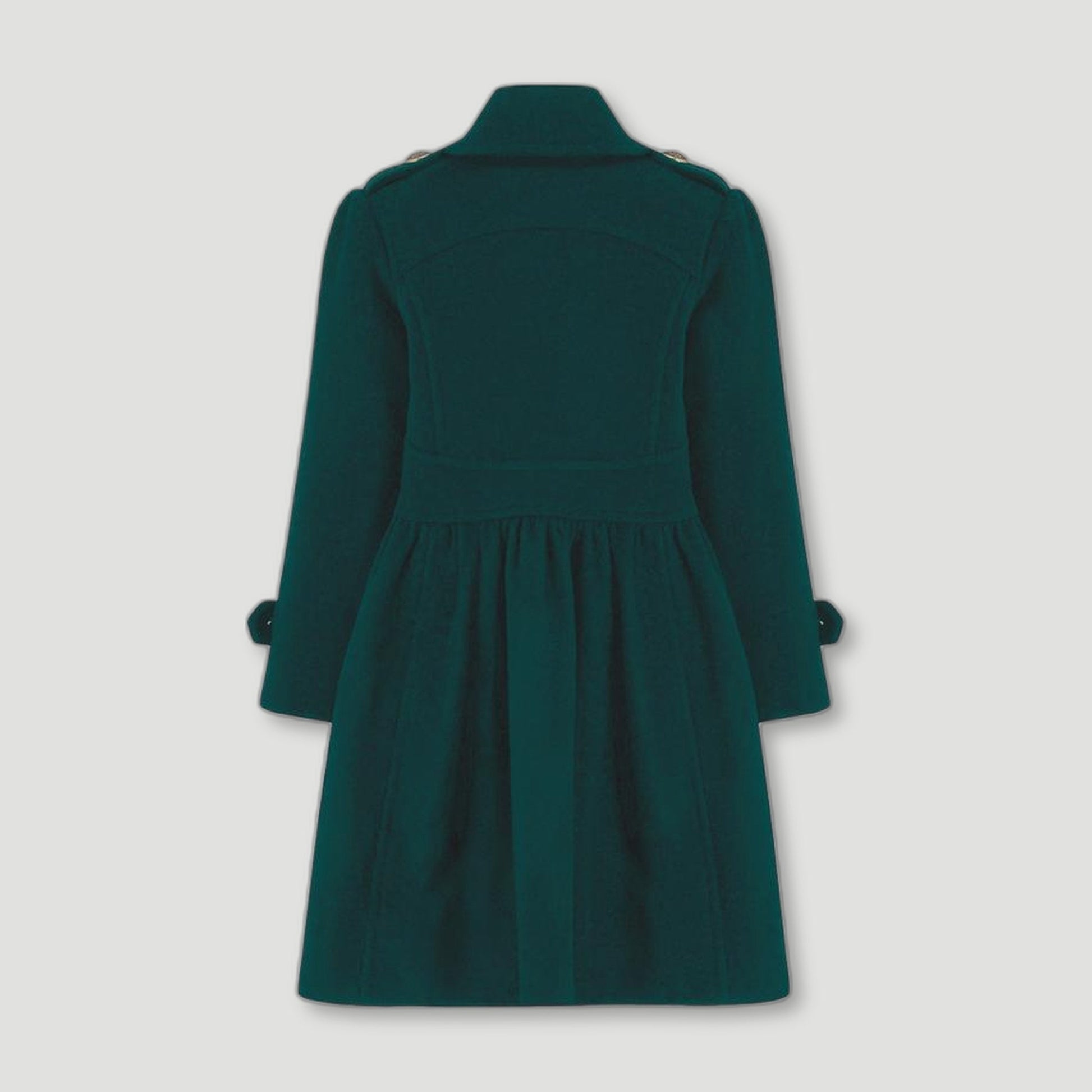 Racing Green Westminster Cashmere Girls Dress Coat from Brittanical London - British Made Children's Coats