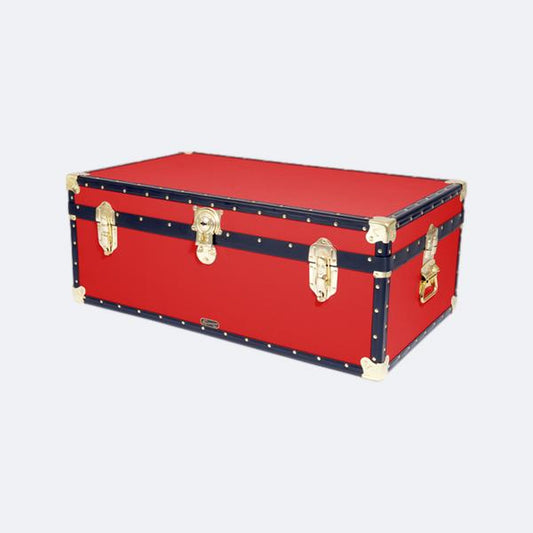 Red Steamer Trunk