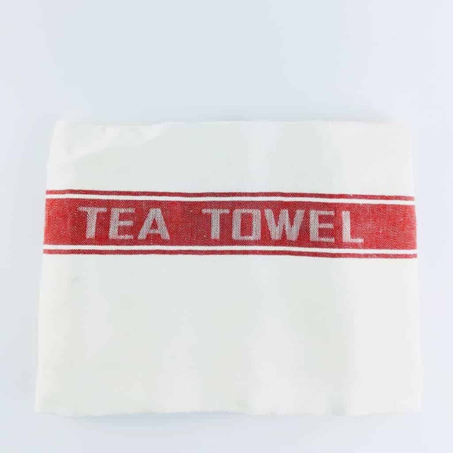 Red Striped Tea Towel