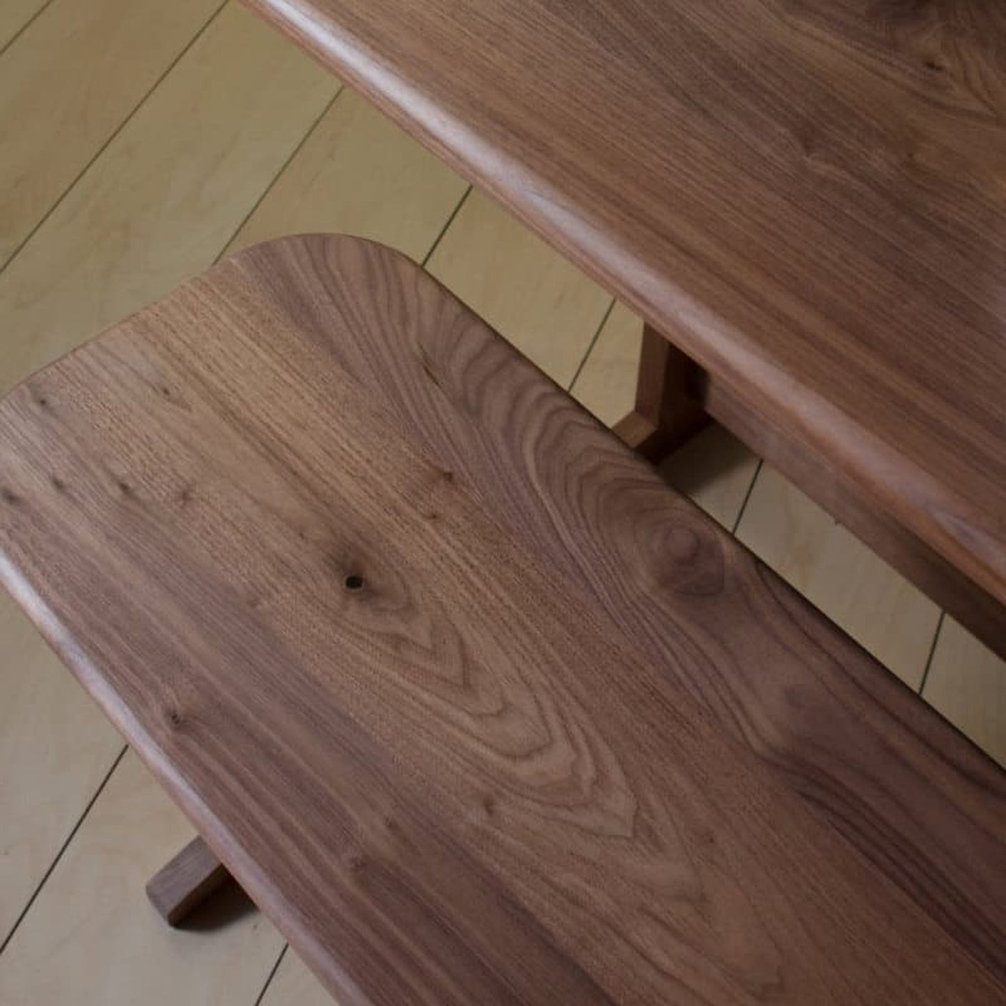 Refectory Bench in Walnut