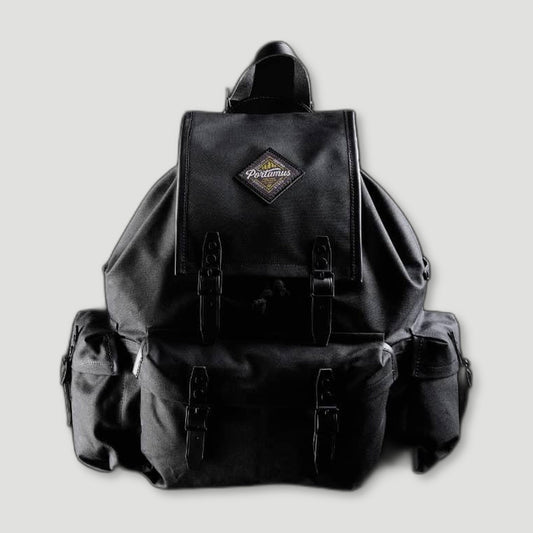 Back view of Rockness Absolute Black from Portamus - British Made Bags