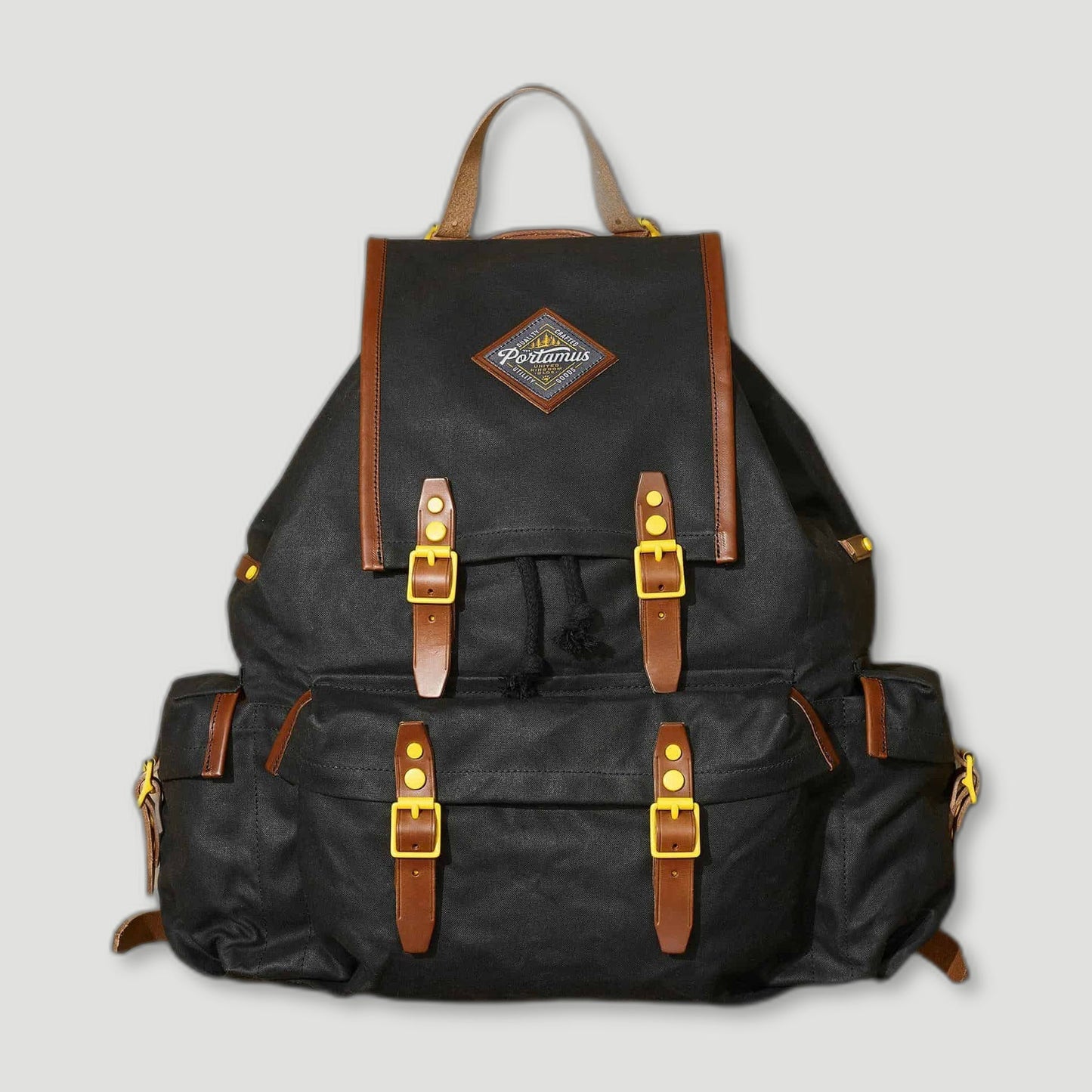 Rockness Backpack Black Marten from Portamus - British Made Bags