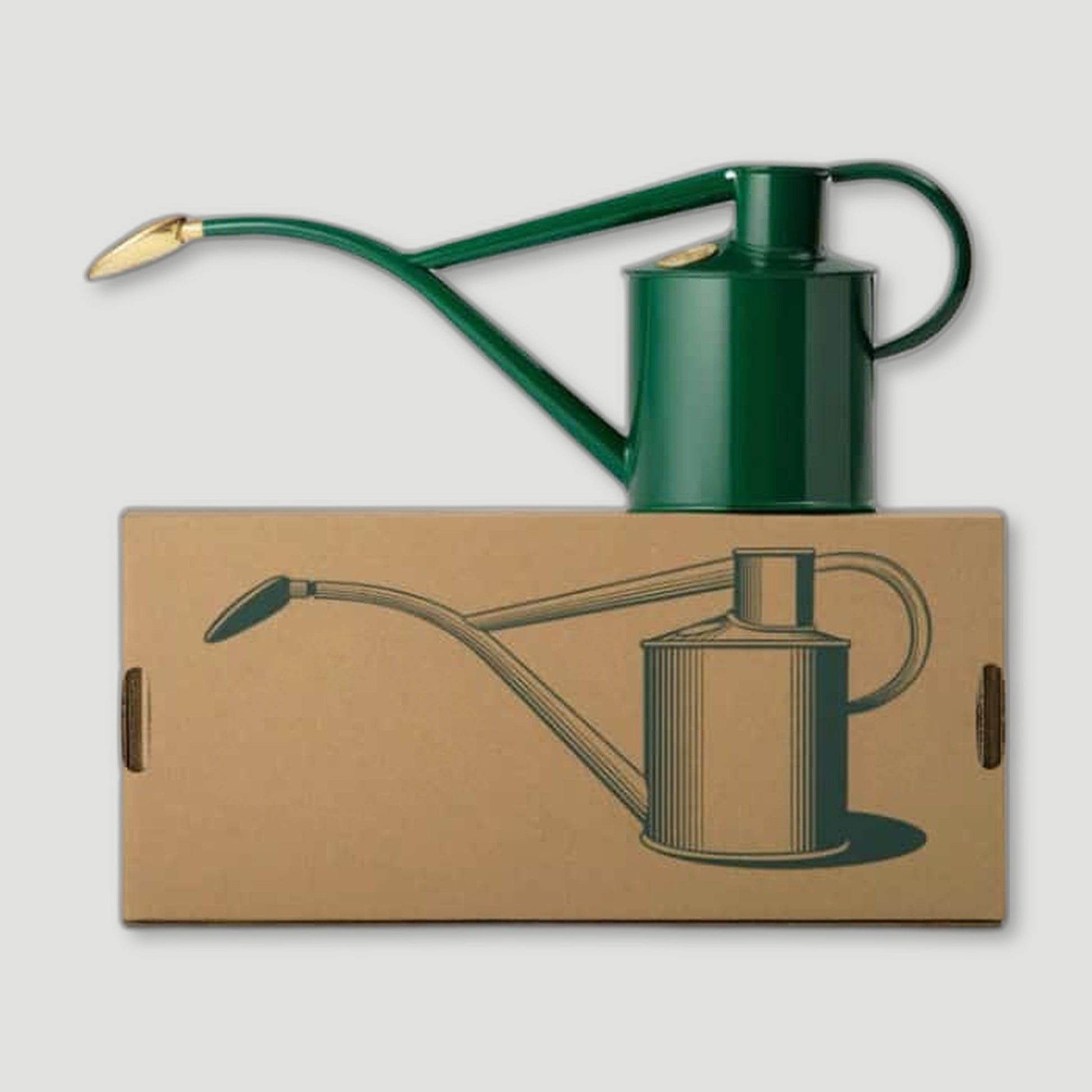 Rowley Ripple - Two Pint Green Watering Can from Haws Watering Cans - British Made Watering Cans
