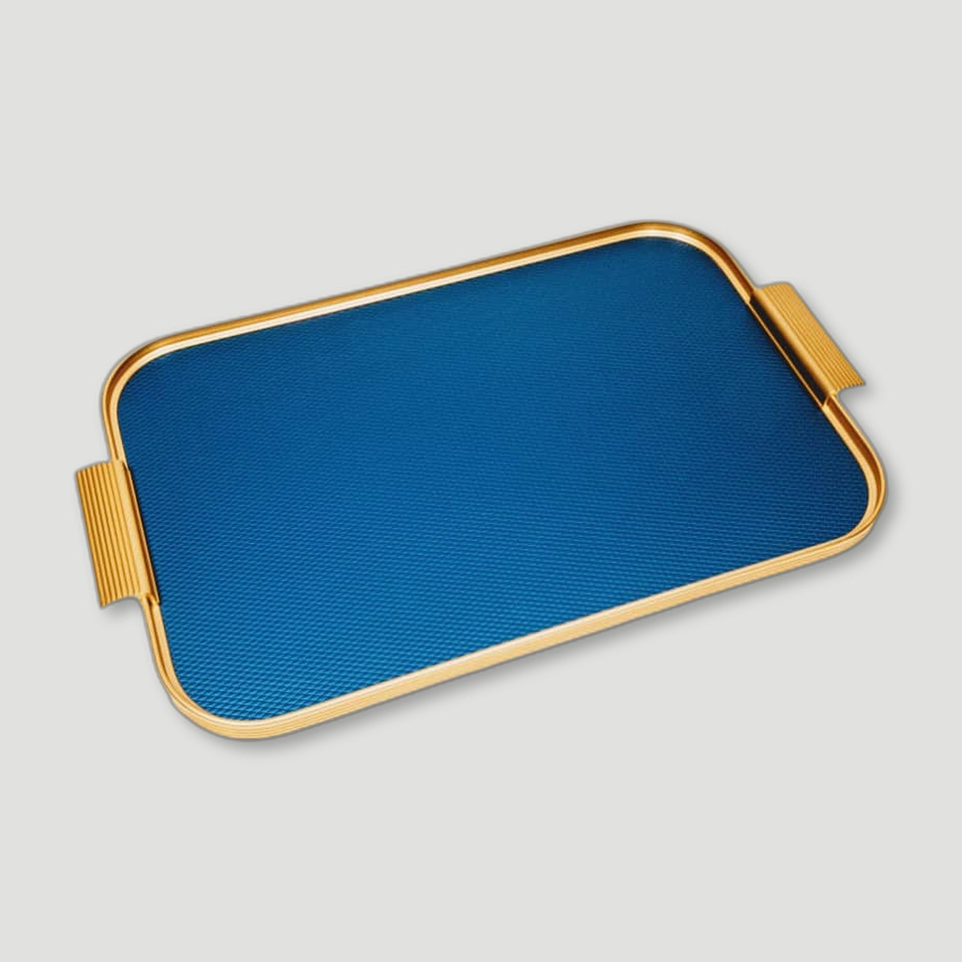 Royal Blue S18 Tray from Kaymet - British Made Serving Trays