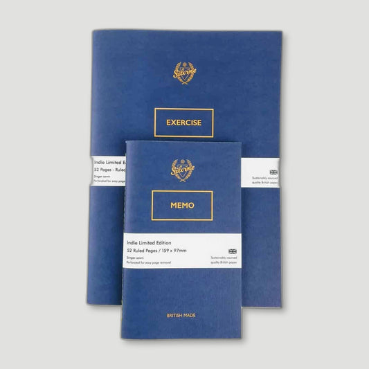 Silvine Ltd Edition Blot Blue Collection from Silvine Originals - British Made Stationery