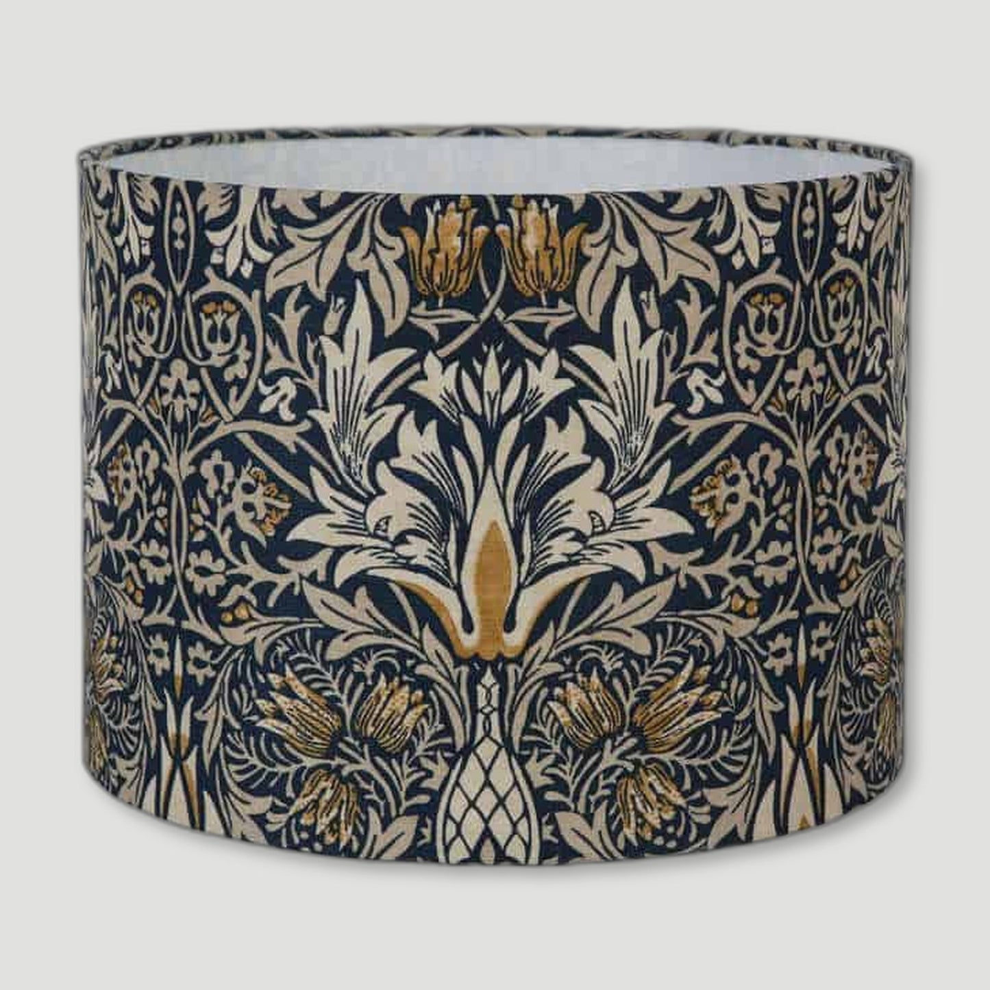 Snakeshead Cotton Lampshade 30cm from Green&Heath - British Made Homeware