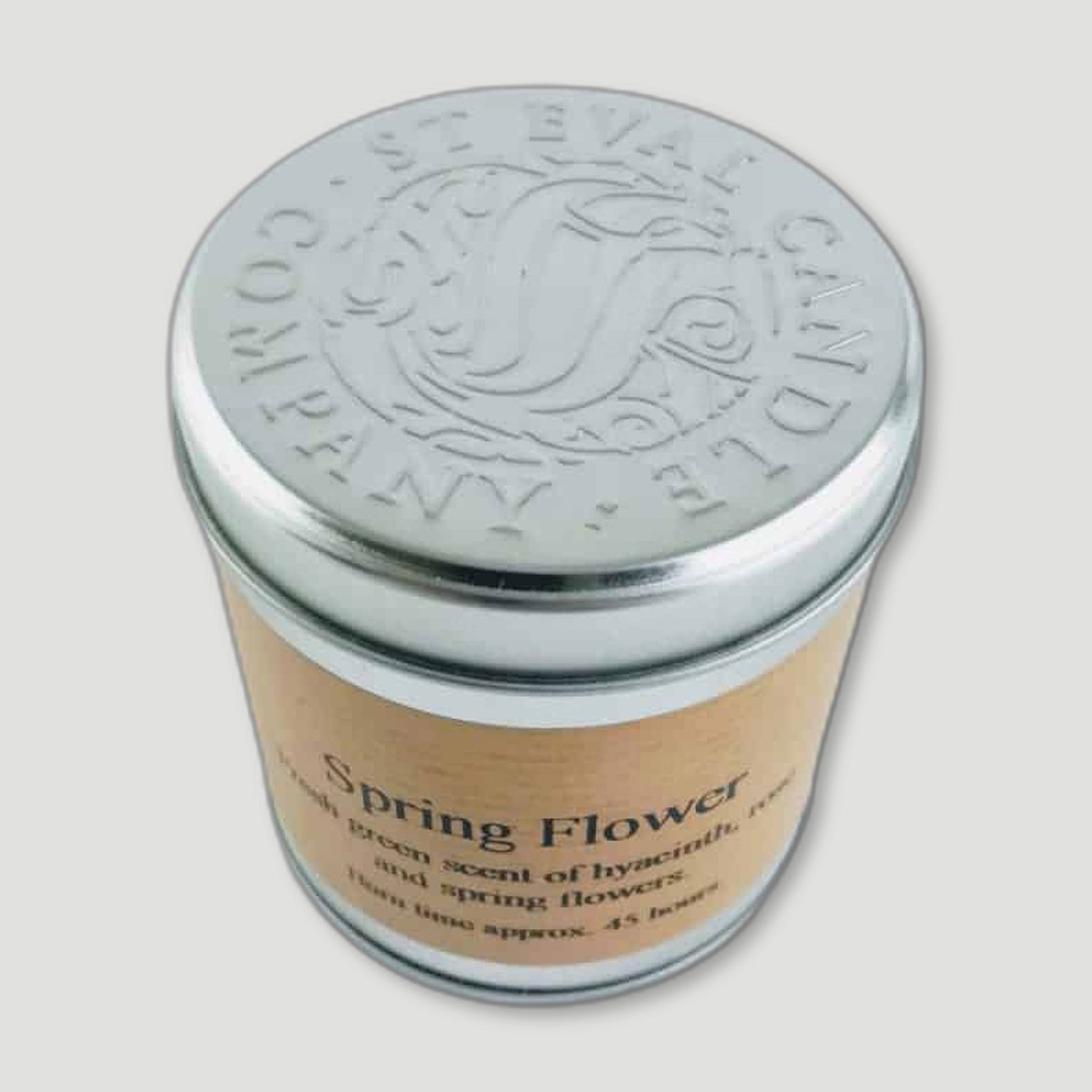 Spring Flower Tin Candle from St Eval Candles - British Made Candles