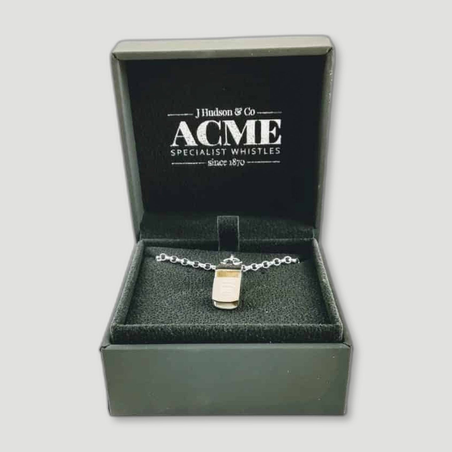 Sterling Silver Whistle Necklace from ACME Whistles - British Made Whistles