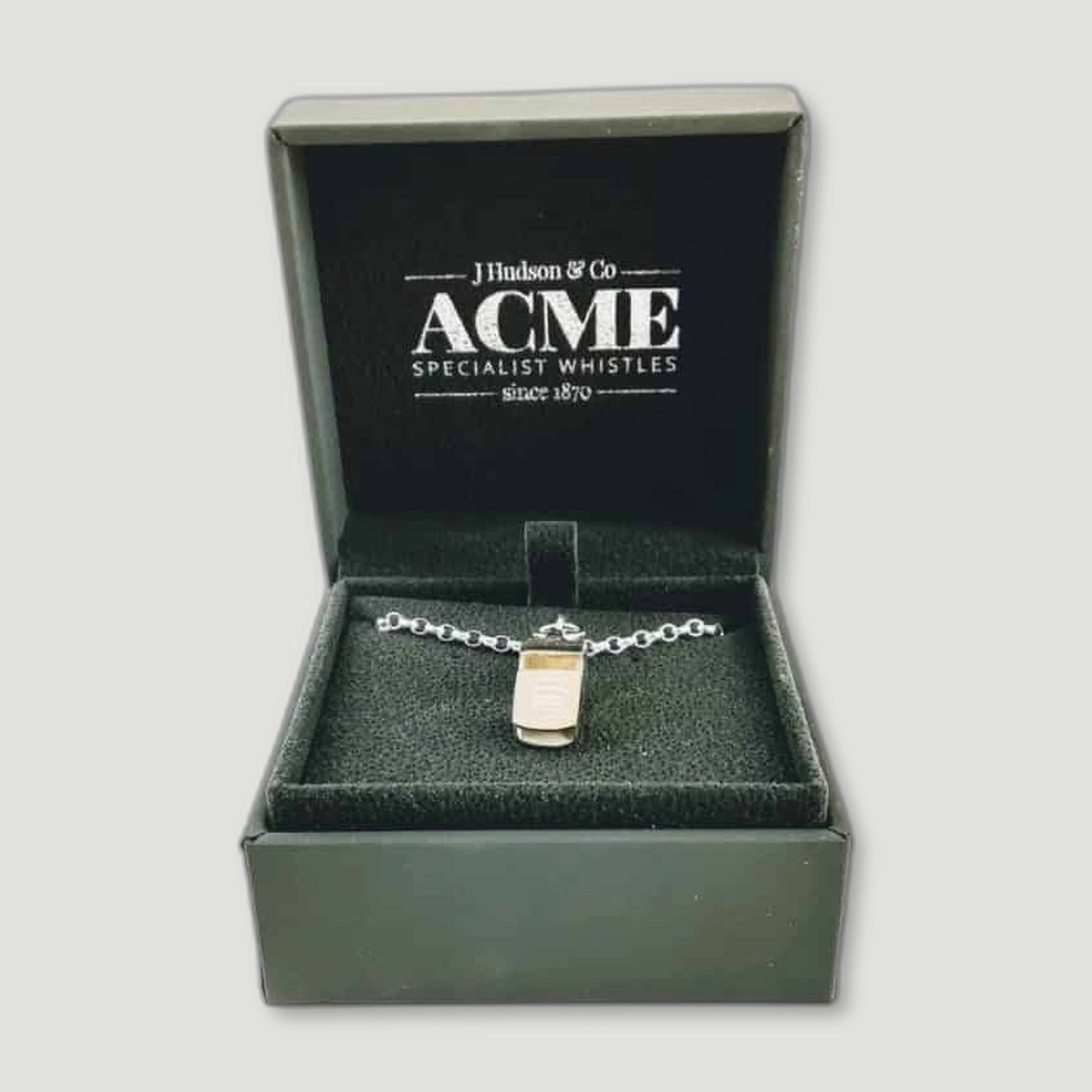 Sterling Silver Whistle Necklace from ACME Whistles - British Made Whistles