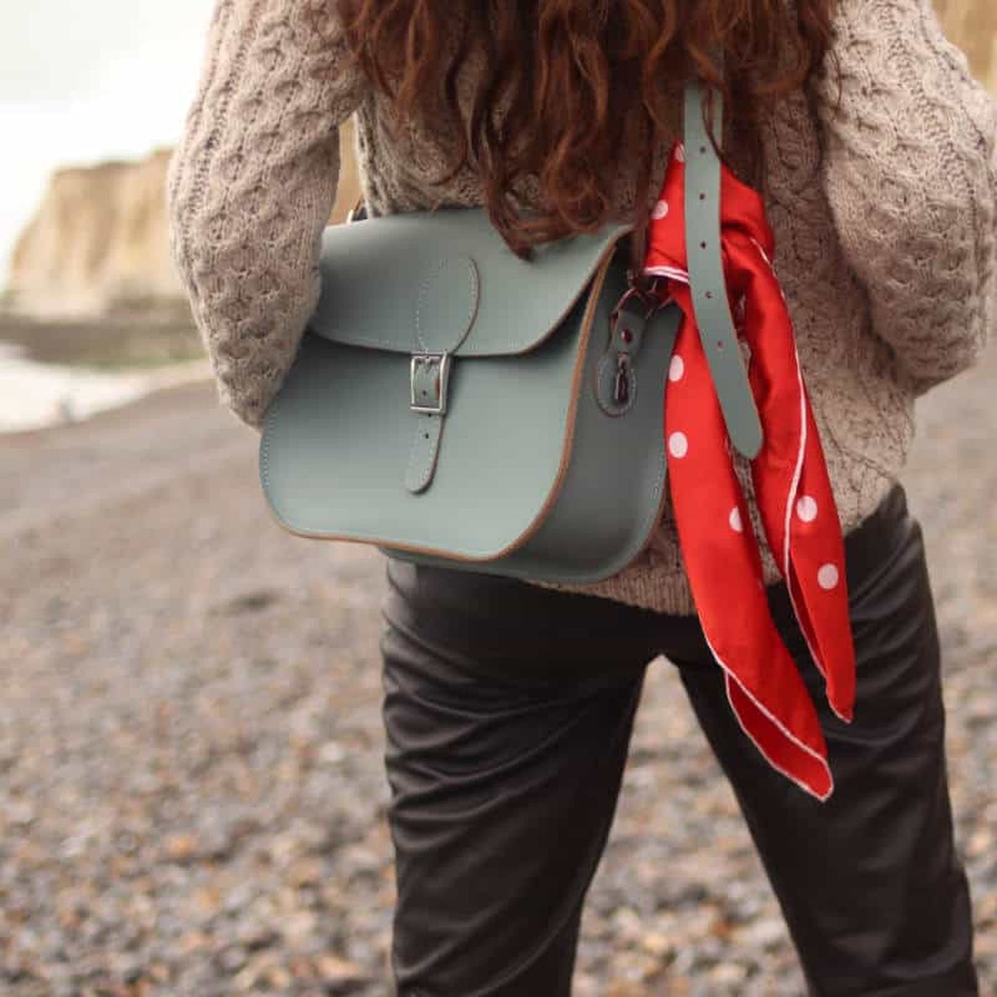 Stormy Sea Full Pint Satchel