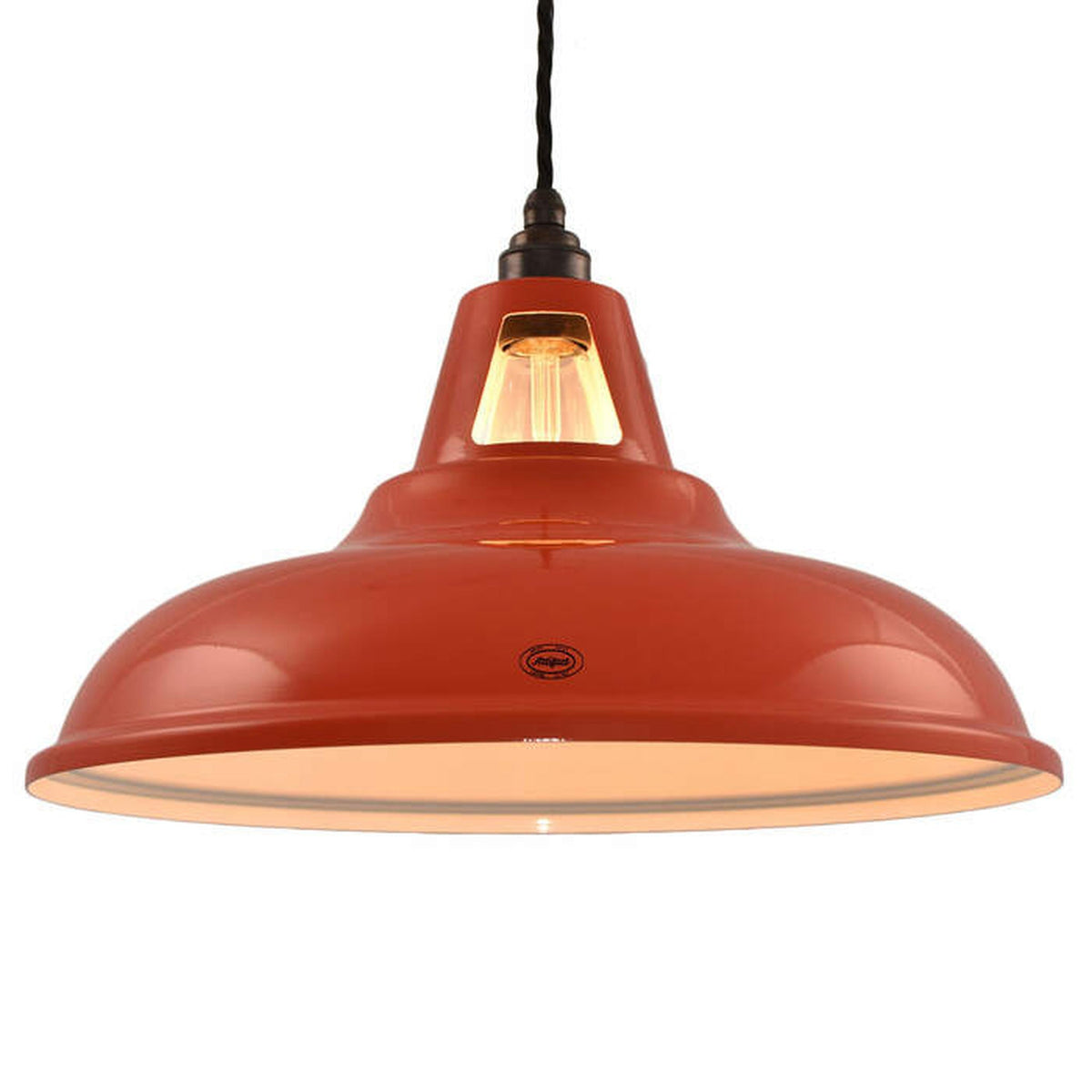 Super Sized Factory Heritage Pendant - Copper and Black