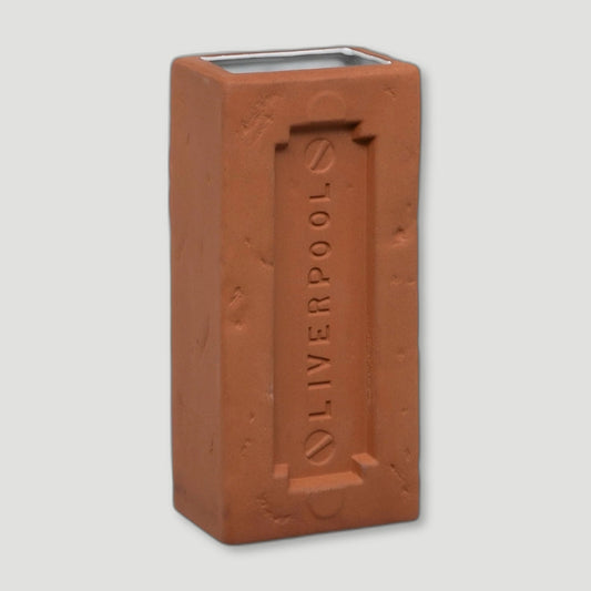 Terracotta Liverpool Brick Vase