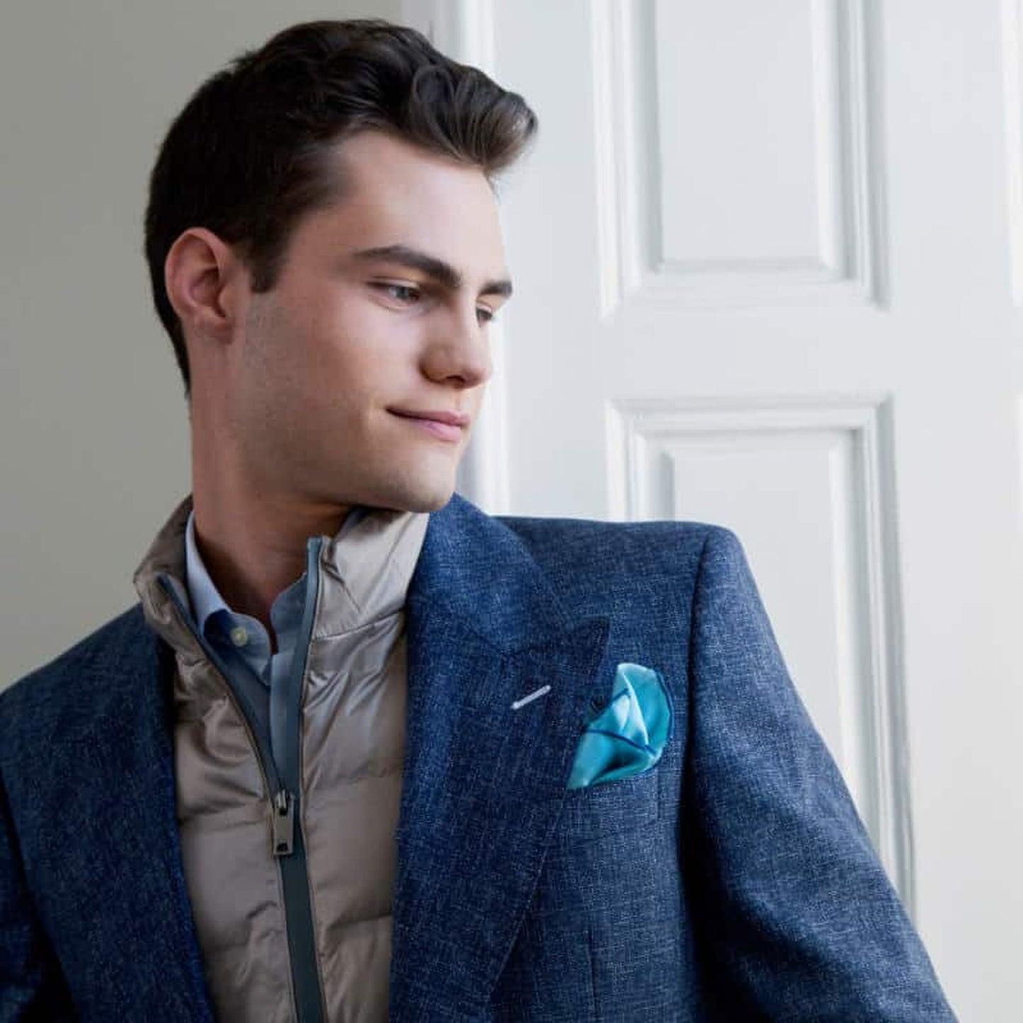 The Beautiful Game Silk Pocket Square