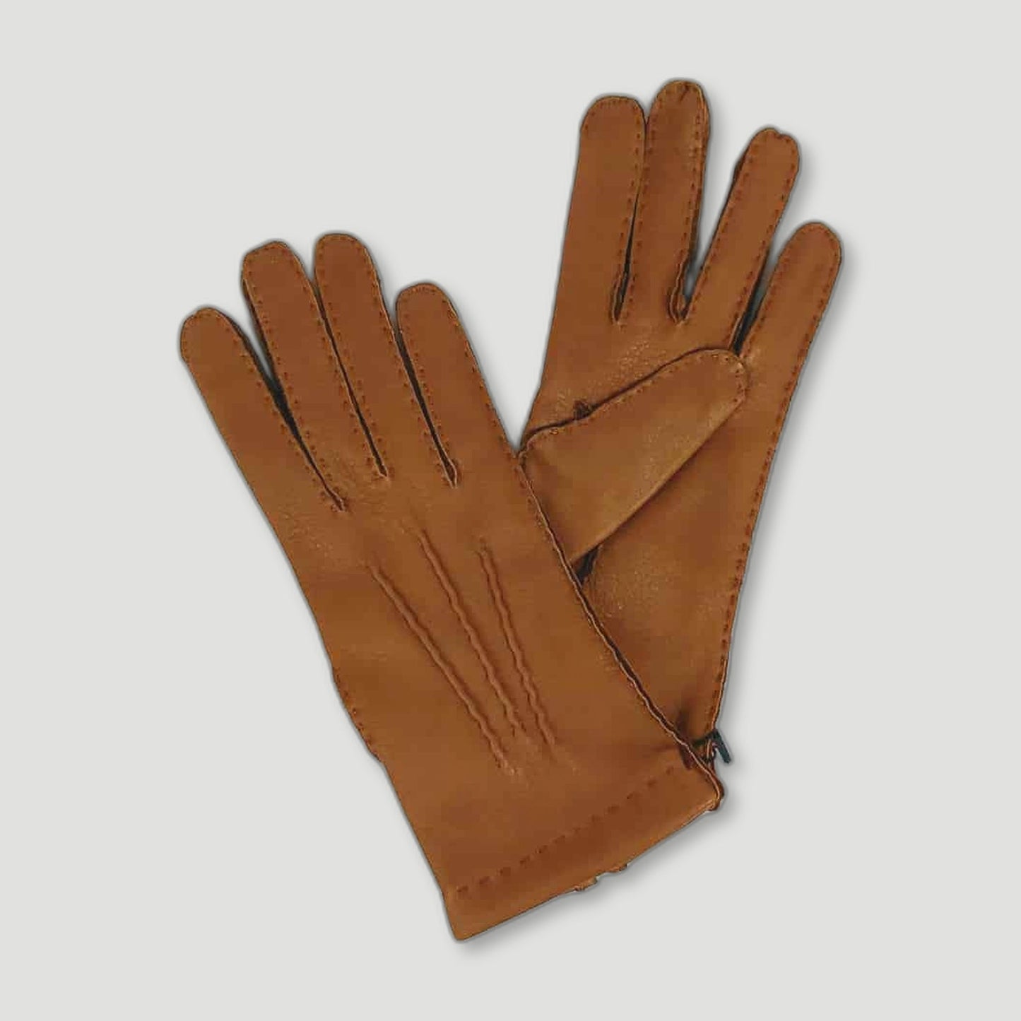 The Park Lane Tan Ladies Gloves from Chester Jefferies - British Made Leather Gloves