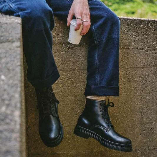 The Sharman Men's Boots - Horween Black