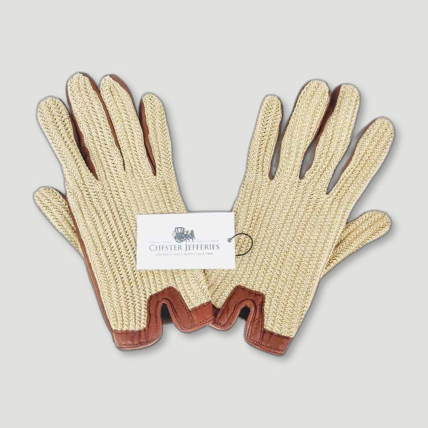 Back view of Triumph Men's Driving Gloves from Chester Jefferies - British Made Leather Gloves