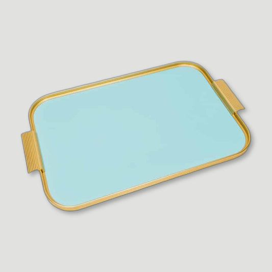 Turquoise S18 Tray from Kaymet - British Made Serving Trays