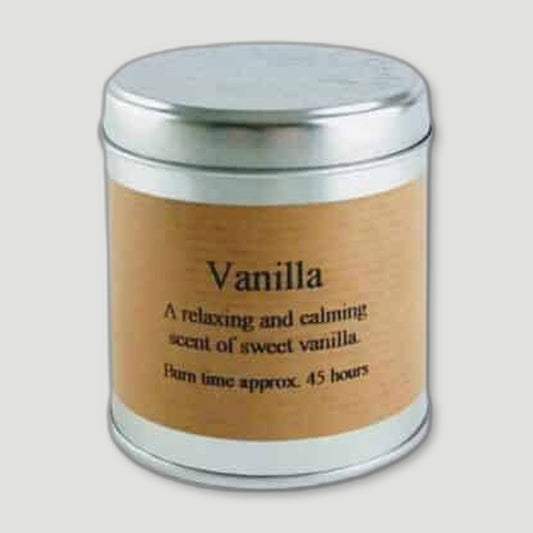 Vanilla Tin Candle from St Eval Candles - British Made Candles