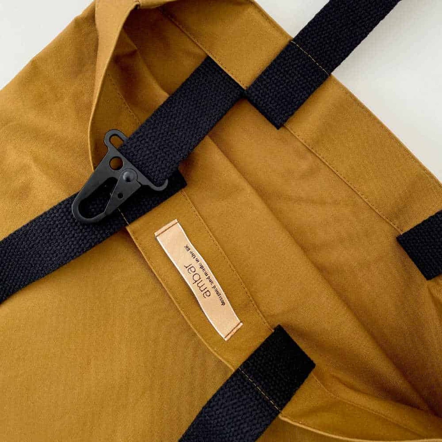 Waxed Cotton Tote Bag
