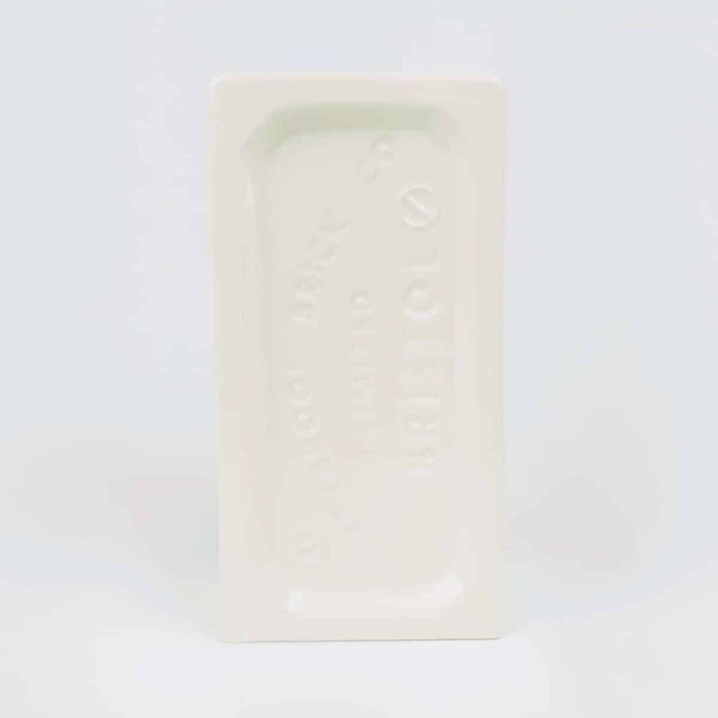 White Bristol Brick Vase