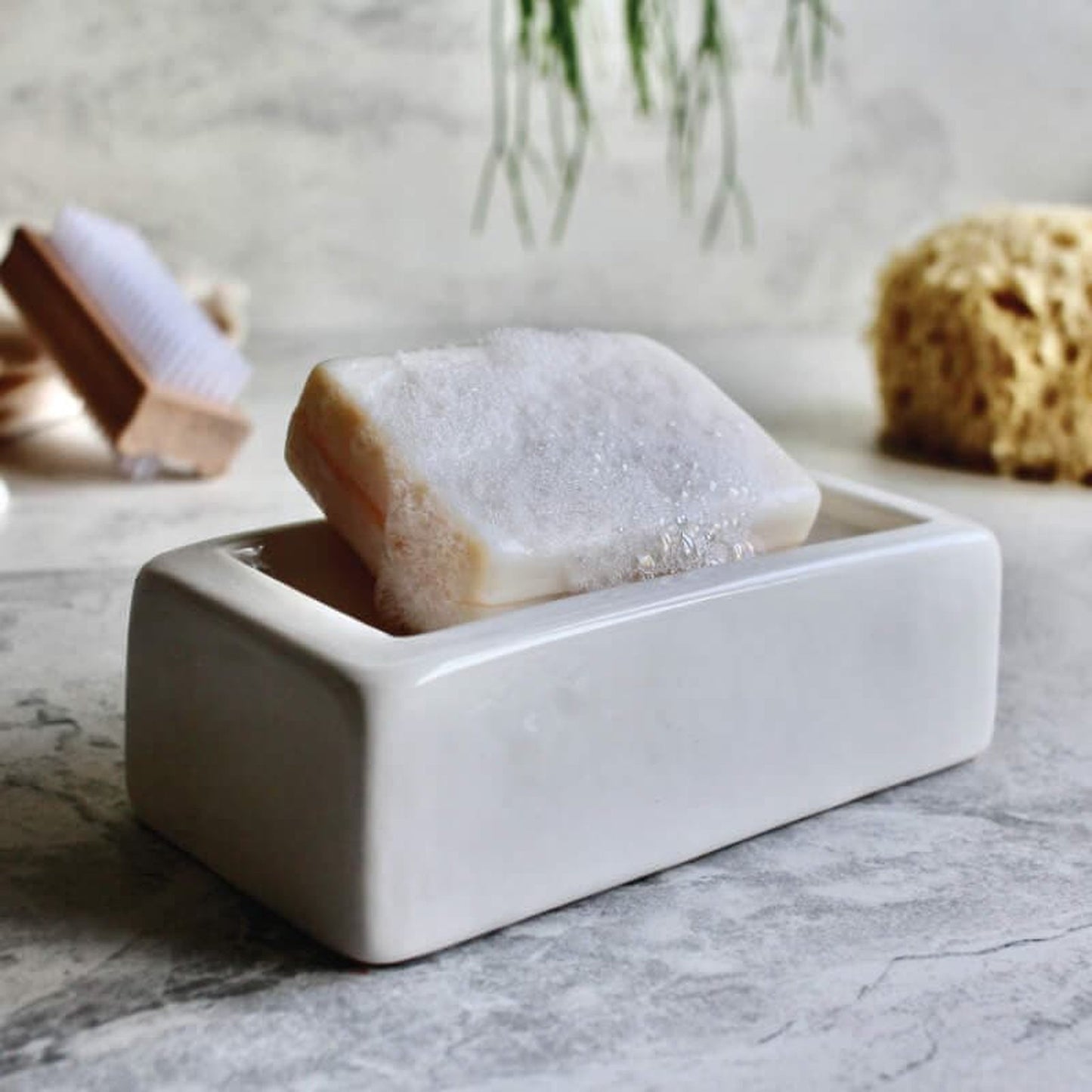 White London Brick Dish