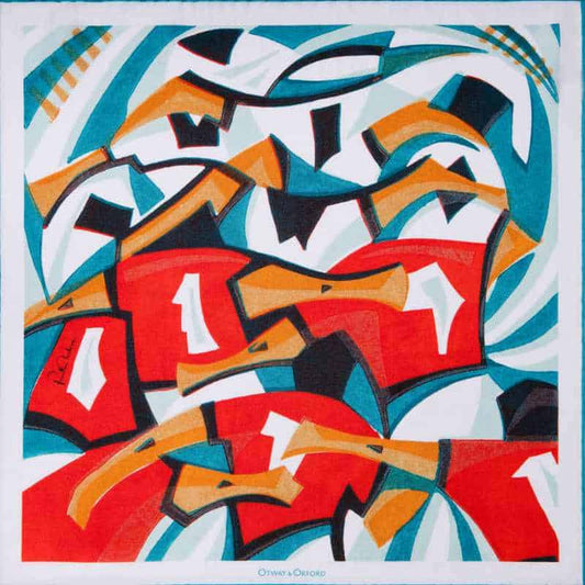 World Class Scrummage Silk Pocket Square