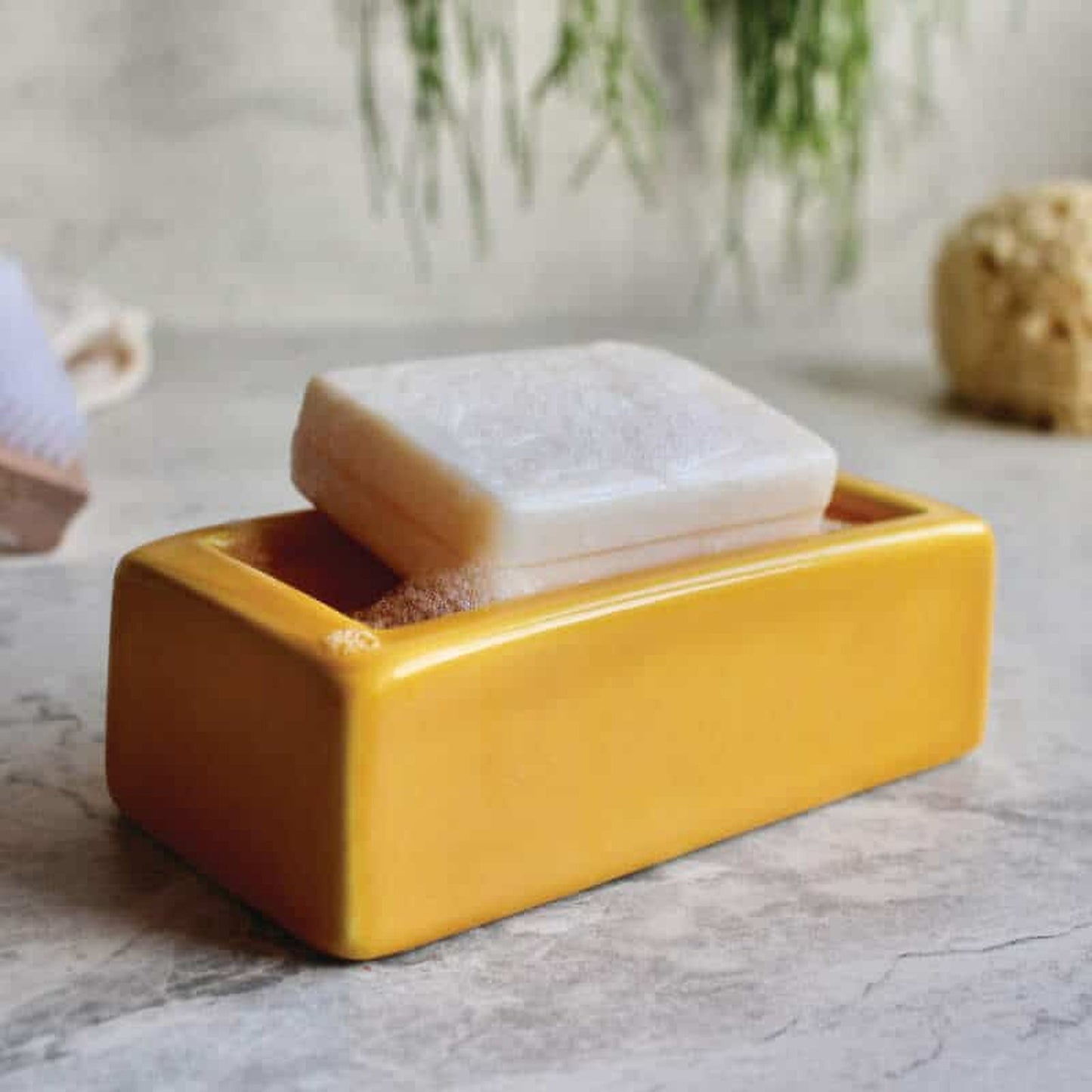 Yellow London Brick Dish