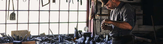 Handcrafted - Hands and machine in unison