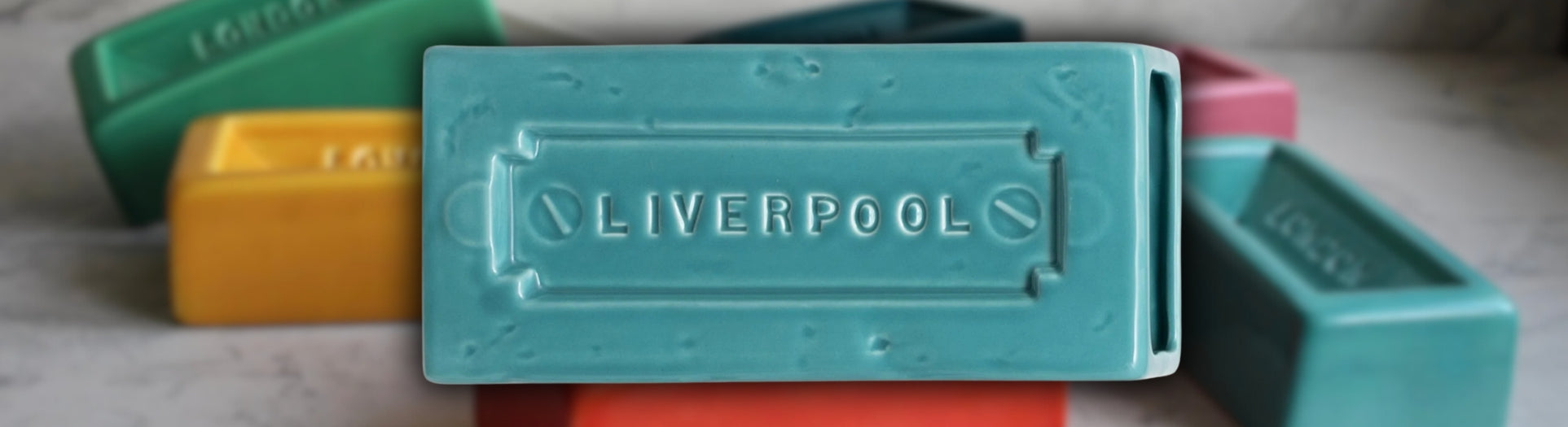 Liverpool brick vase