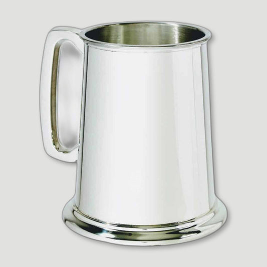 1 Pint Pewter Tankard from Wentworth Pewter - British Made Pewter Barware