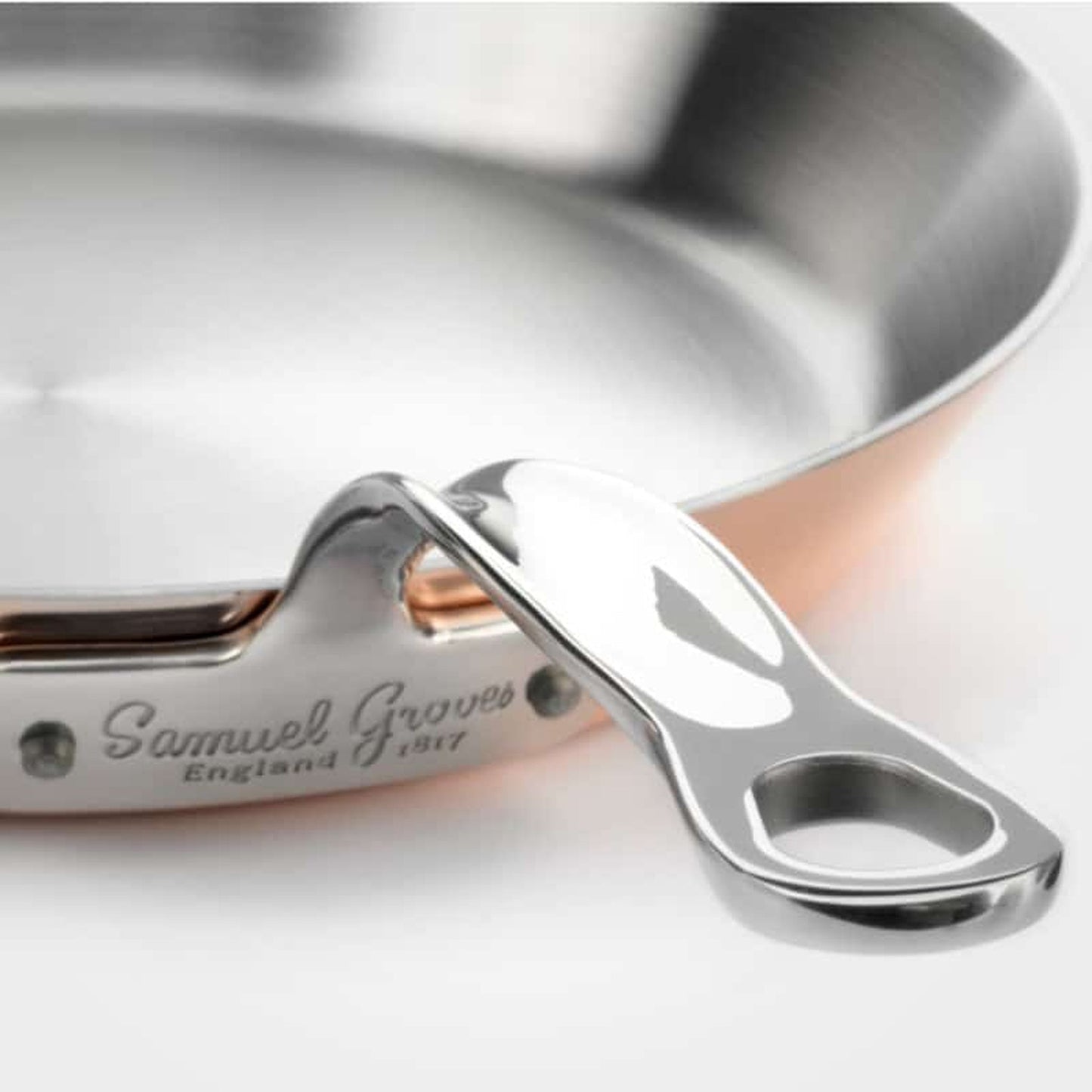 20cm Copper Induction Frying Pan