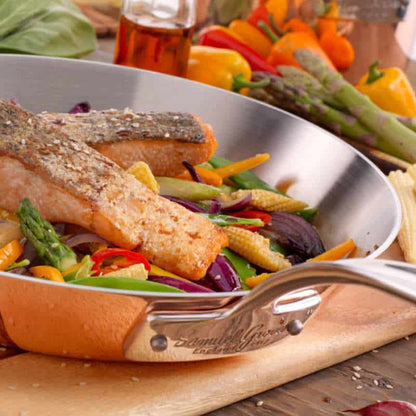 20cm Copper Induction Frying Pan