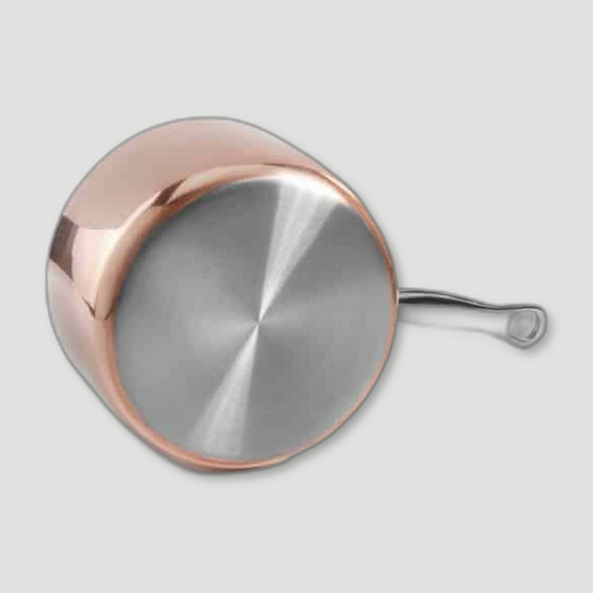 20cm Copper Induction Saucepan & Lid from Samuel Groves - British Made Cookware