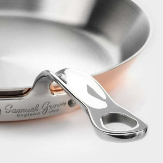 26cm Copper Induction Frying Pan