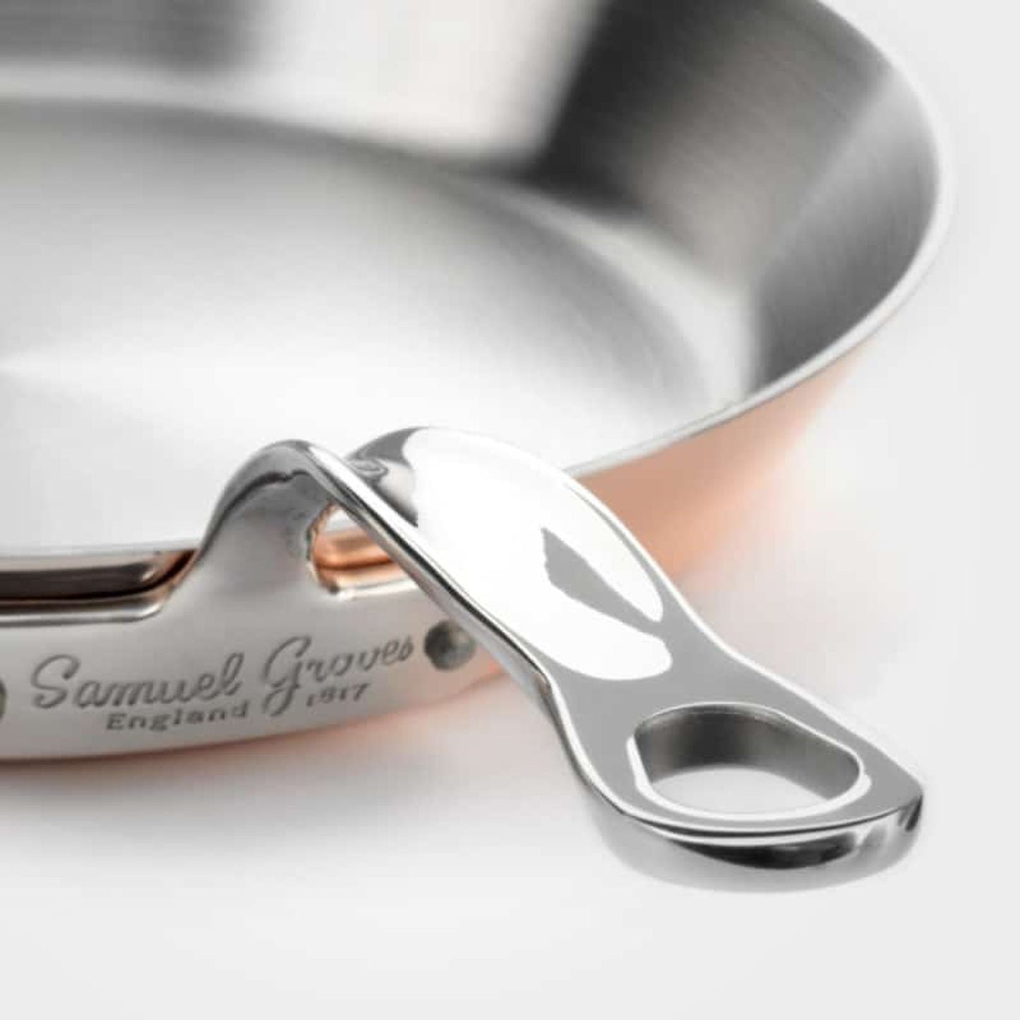 26cm Copper Induction Frying Pan