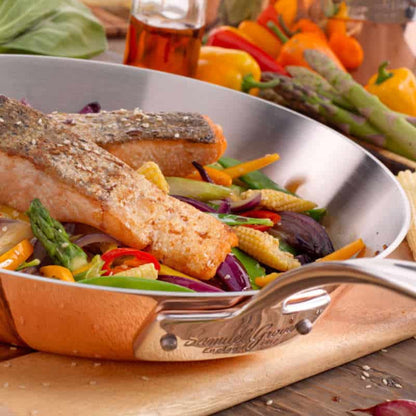 26cm Copper Induction Frying Pan