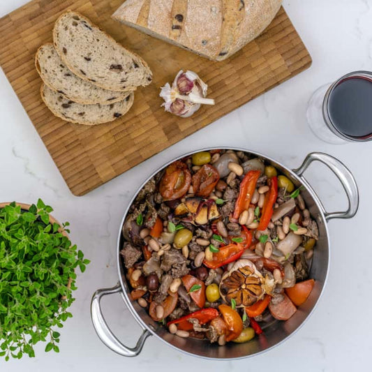 26cm Steel Casserole Pan