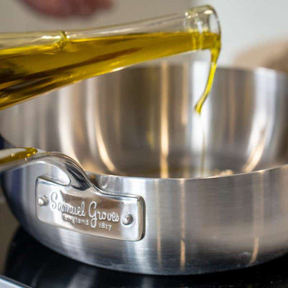 26cm Steel Chefs Pan